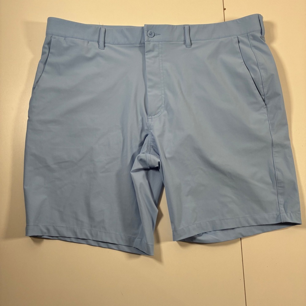 Holderness & Bourne Slater Shorts 38 Windsor Blue Tailored Fit Performance
